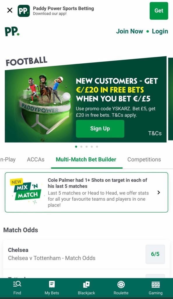 paddy power home page