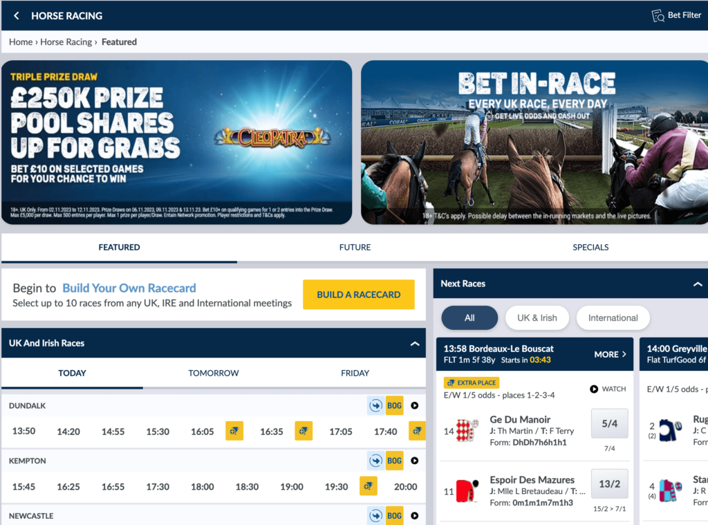 horse racing betting sites - 2024