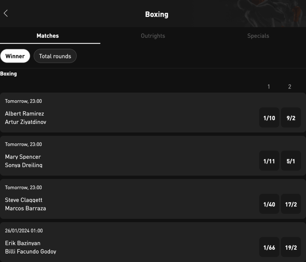 boxing betting sites - 2024
